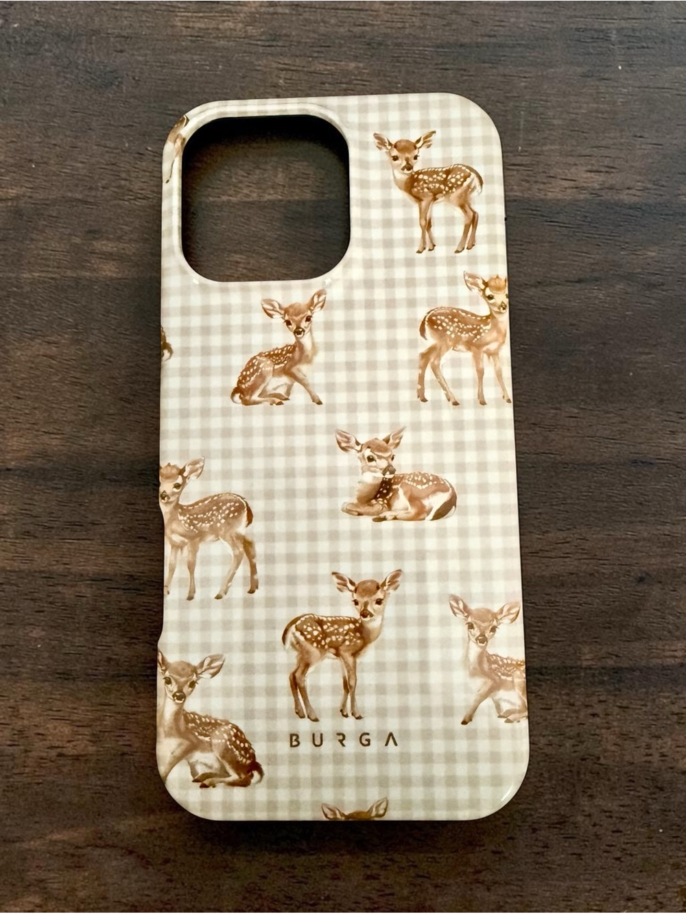 BURGA IPHONE 16 PRO MAX BAMBI DEER FAWN PHONE CASE RETAIL $60